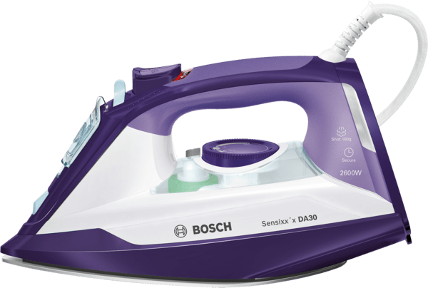 Bosch TDA3026110 Steam Iron 2600W Purple+White